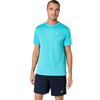 ASICS Gents Core Short Sleeve Top Energy Aqua